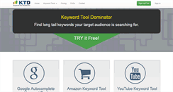 Desktop Screenshot of keywordtooldominator.com